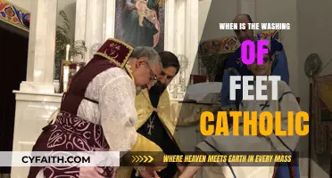 When Is the Washing of Feet Observed in Catholic Tradition?