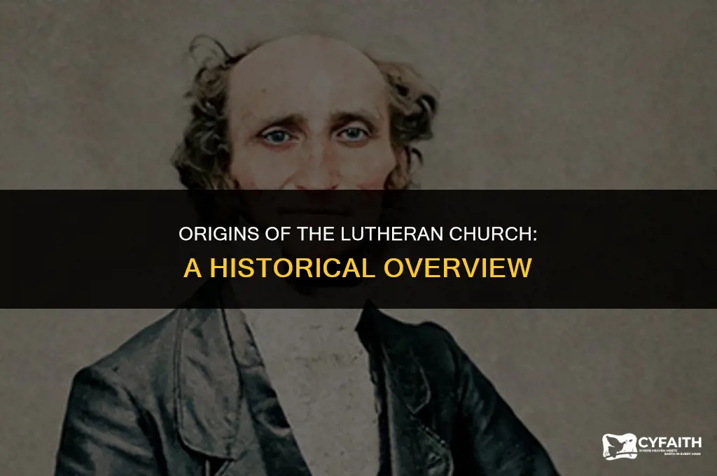 when lutheran church founded