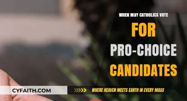 Catholics and Pro-Choice Candidates: Navigating Faith and Political Choices