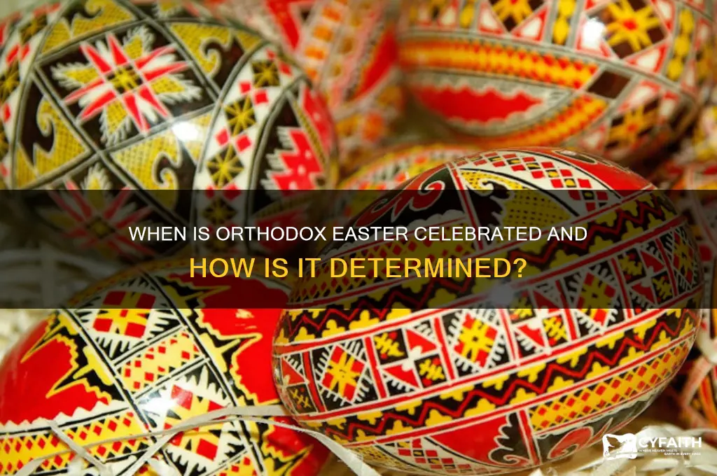 when orthodox easter