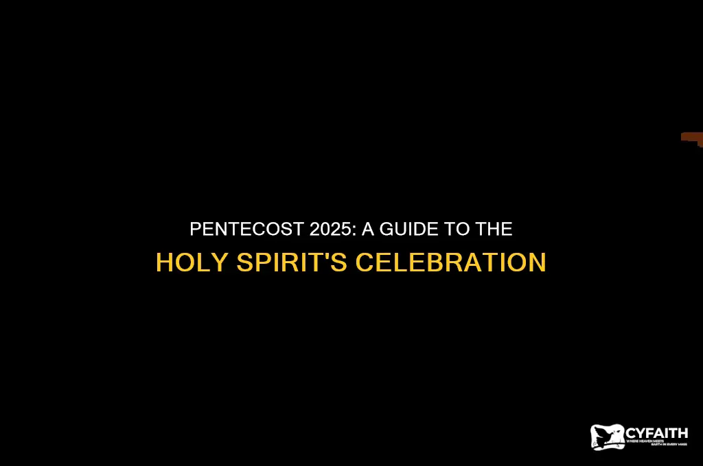 when pentecost 2025