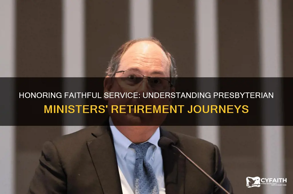 when presbyterian ministers retire