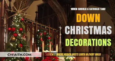 When Should Catholics Pack Away Christmas Decorations: A Guide