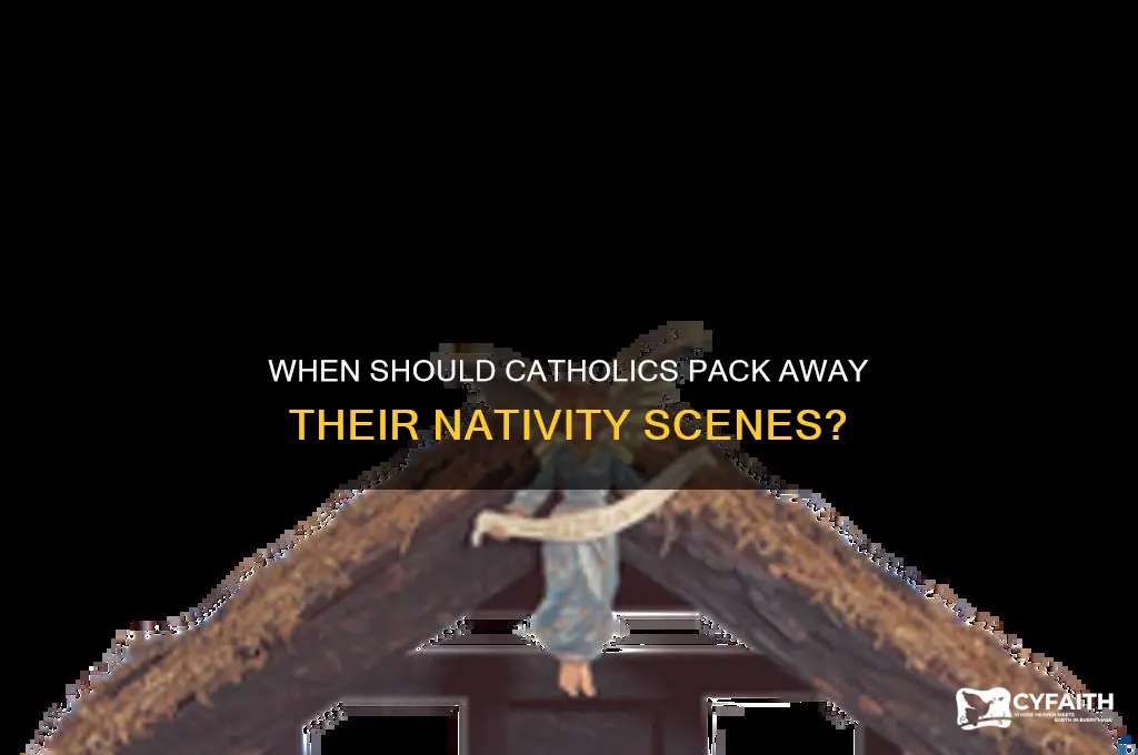 when should catholics take down nativity
