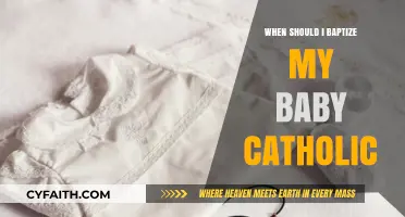 When to Baptize Your Baby in the Catholic Faith