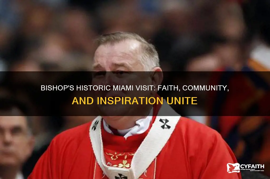 when the catholic bishop visited miami