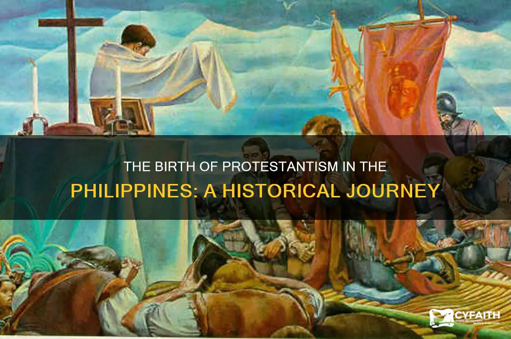when the protestant church started in the philippines