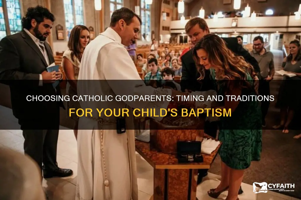 when to ask godparents catholic