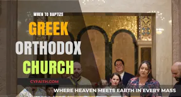 Understanding Greek Orthodox Baptism Timing: A Spiritual and Cultural Guide