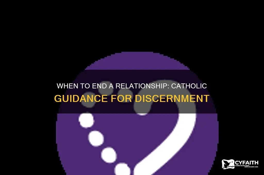 when to call it quits in relationship catholic