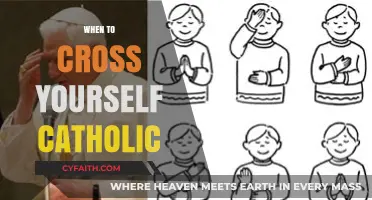 Understanding the Catholic Tradition: When and How to Cross Yourself