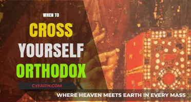 Understanding Orthodox Cross Gestures: Timing and Significance in Daily Practice