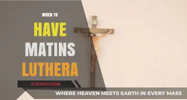 Exploring the Timing of Matins in Lutheran Tradition