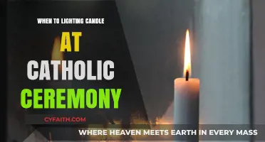 Sacred Glow: When to Light Candles in Catholic Ceremonies