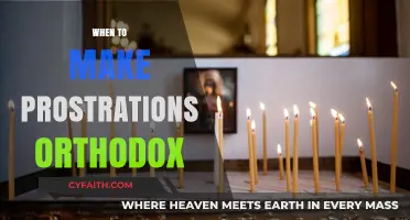 Understanding the Proper Timing for Orthodox Prostrations in Worship