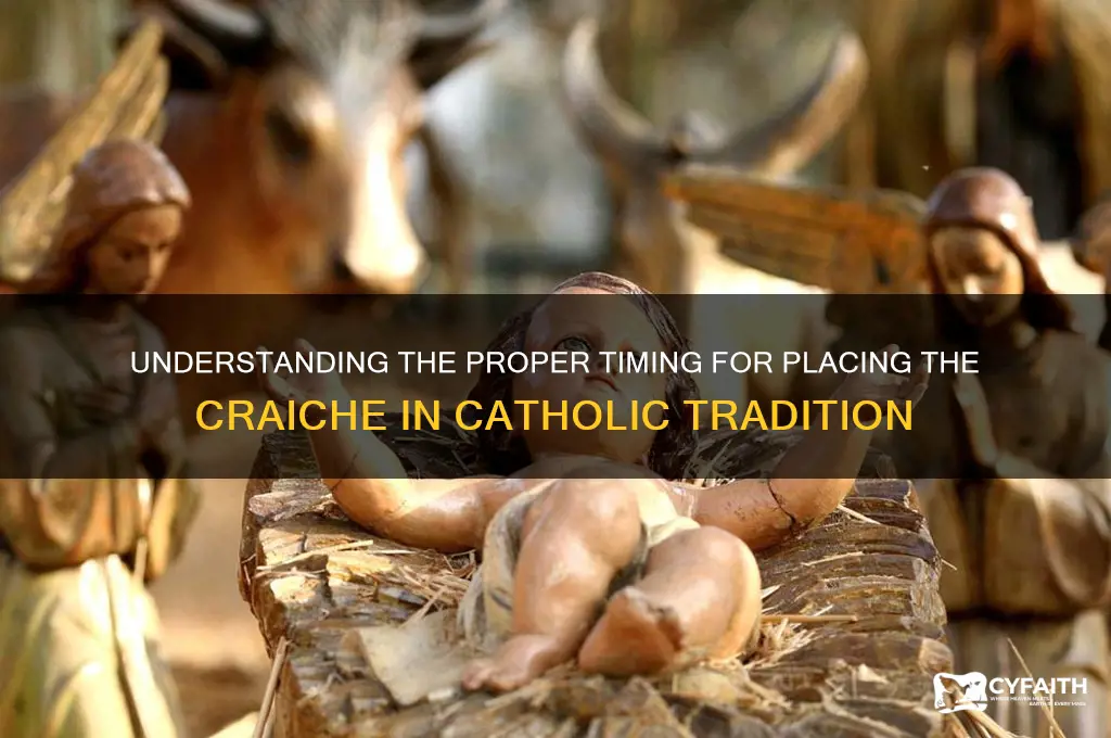 when to put craiche out catholic