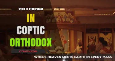 When to Read Psalms in Coptic Orthodox Worship and Prayer
