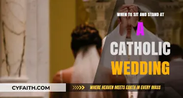 Catholic Wedding Etiquette: When to Sit and Stand During the Ceremony