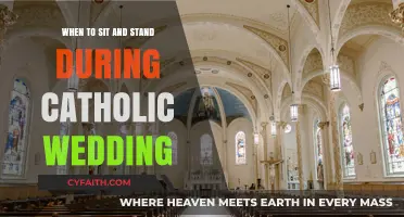 Catholic Wedding Etiquette: When to Sit, Stand, and Kneel