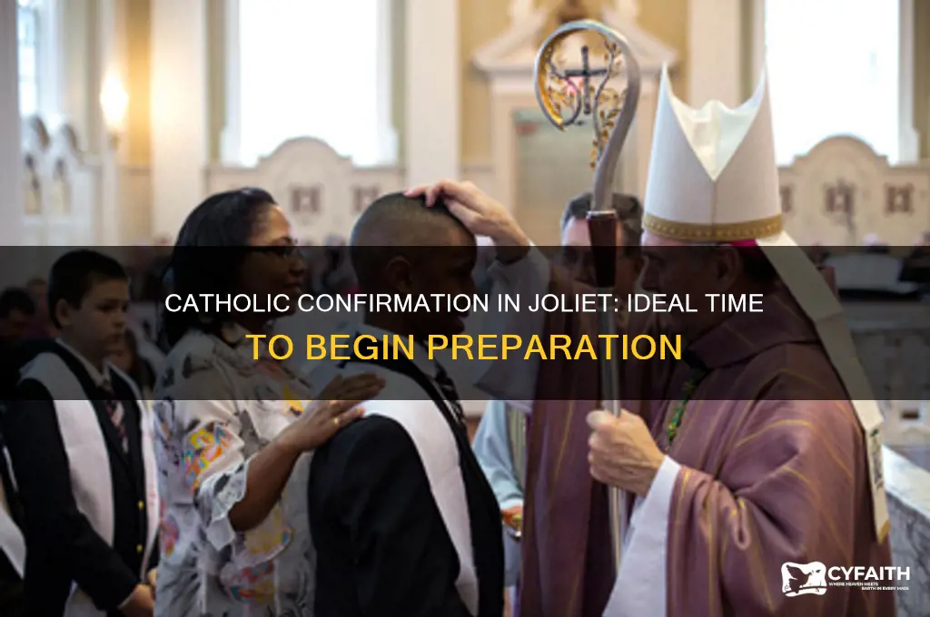 when to start for catholic confirmation joliet