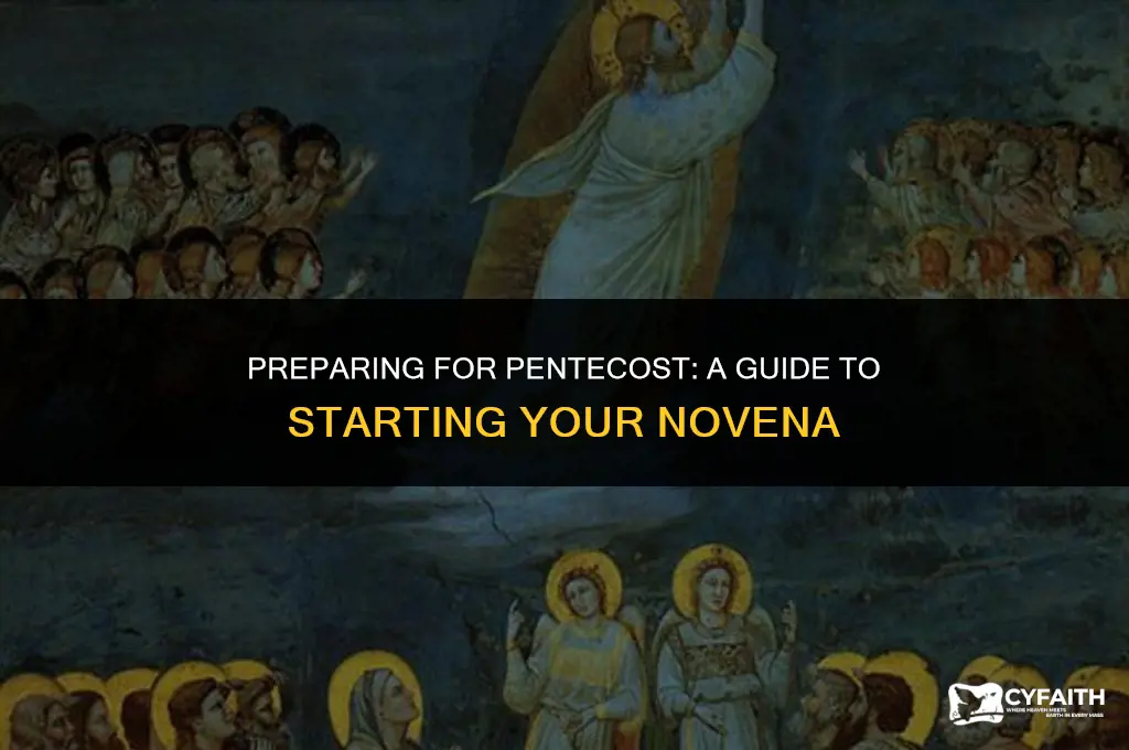 when to start pentecost novena
