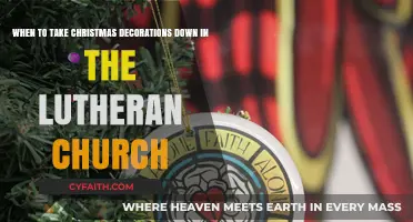 Timeless Tidings: When to Unpack the Christmas Decorations in Lutheran Churches