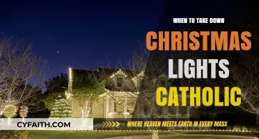 Catholic Tradition: When Should Christmas Lights Come Down?