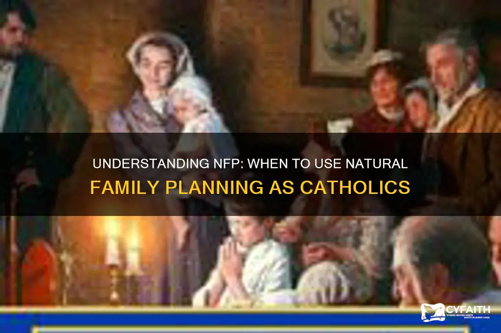 when to use nfp catholic