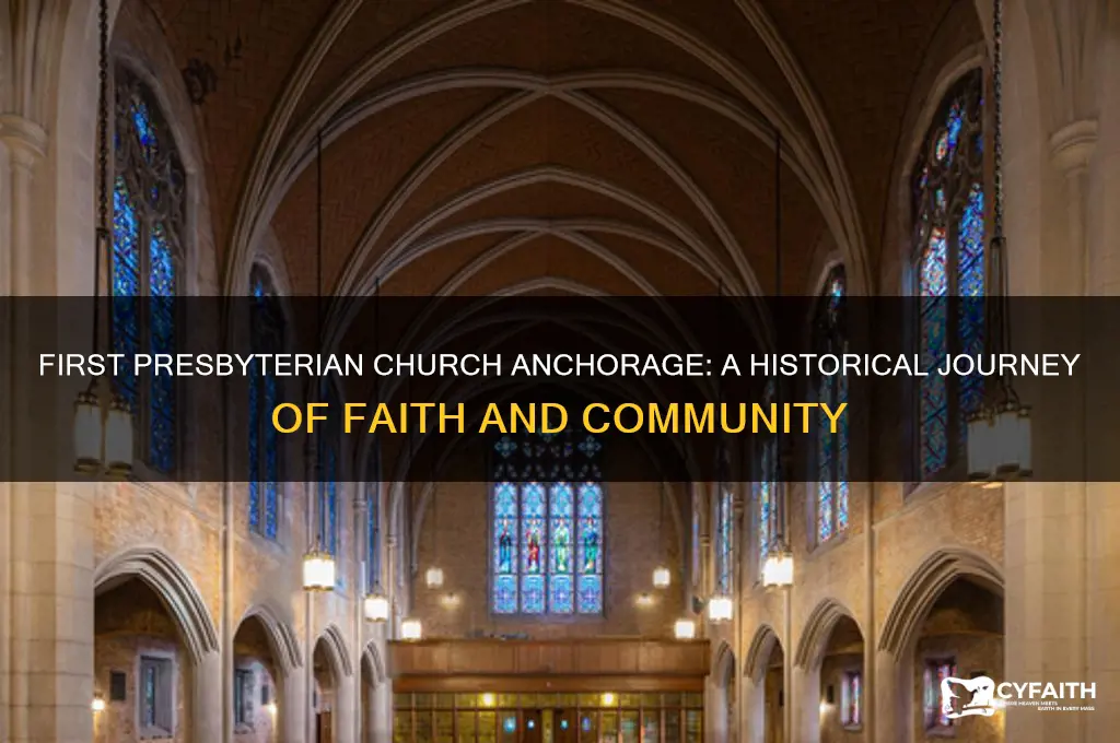 when wa first presbyterian buildt anchorage