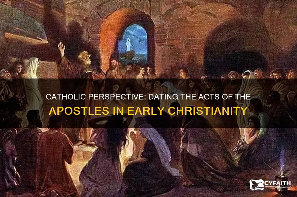 when was acts written catholic