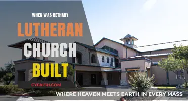 Unveiling the History: Bethany Lutheran Church's Construction Timeline