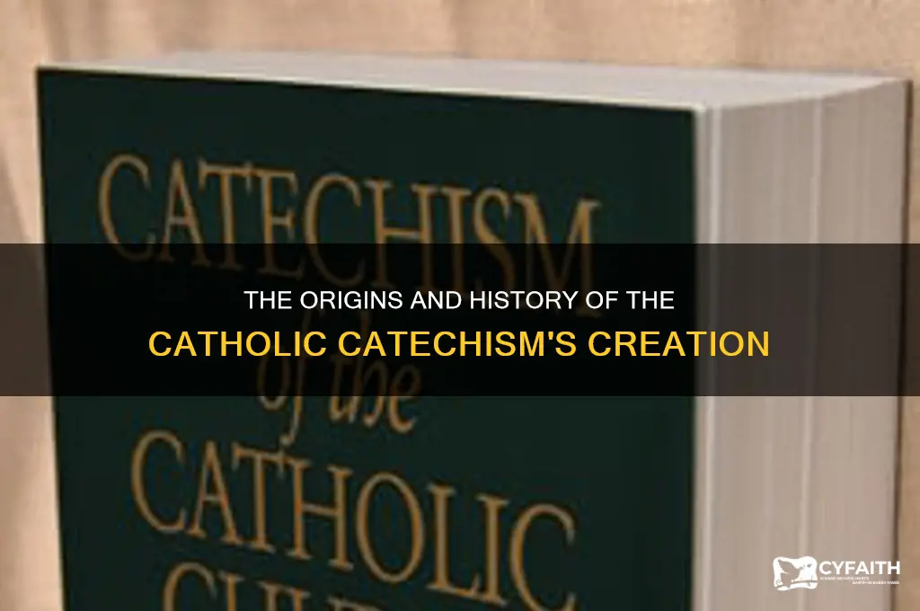 when was catholic catechism written
