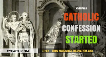 The Origins of Catholic Confession: A Historical Journey