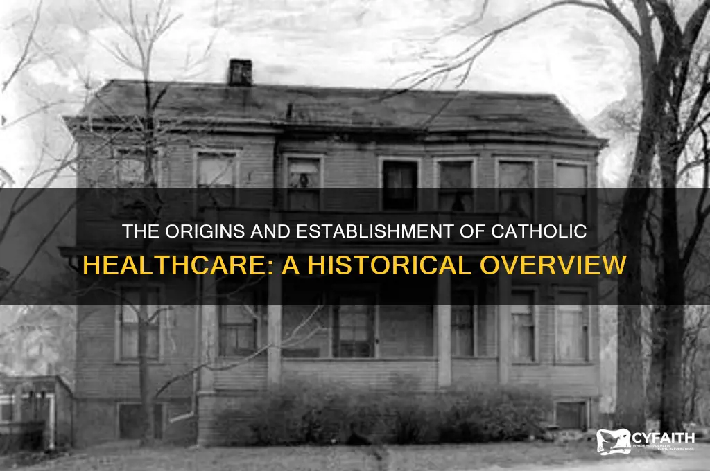 when was catholic healthcare established
