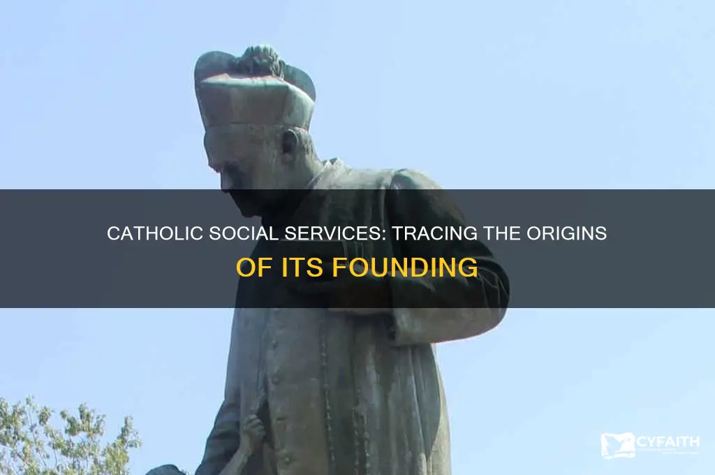 when was catholic social services founded