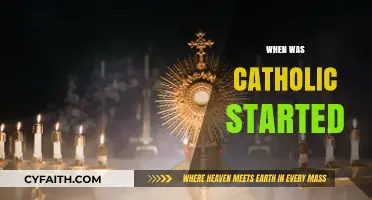 Origins of Catholicism: Tracing the Birth of the Catholic Faith
