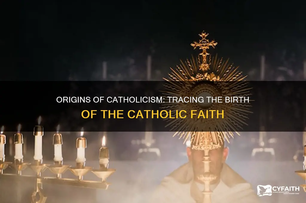 when was catholic started