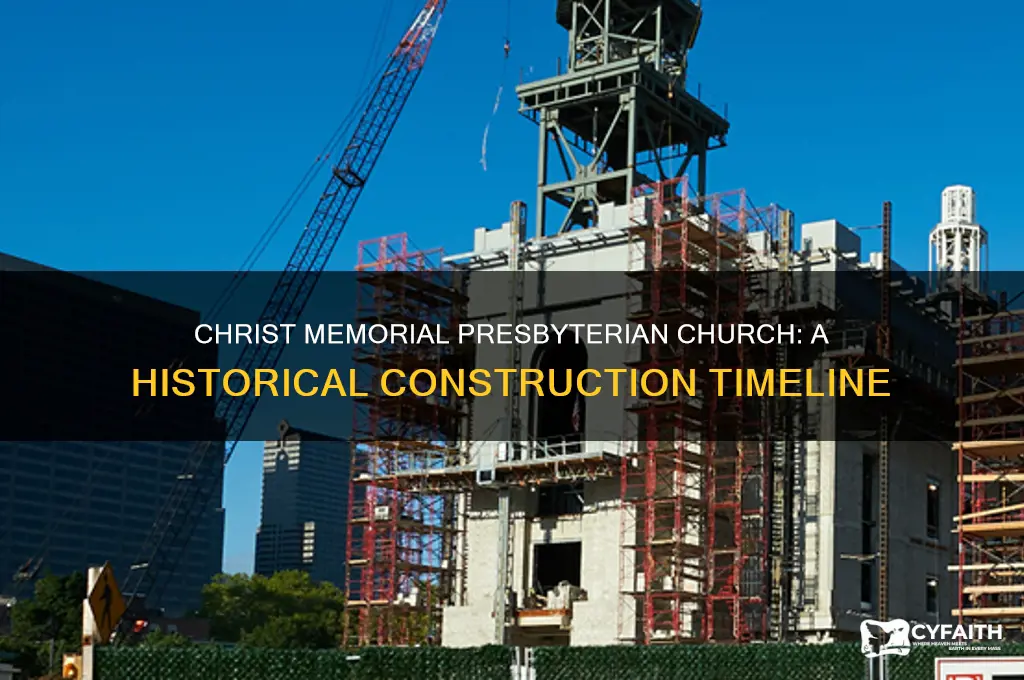 when was christ memorial presbyterian built