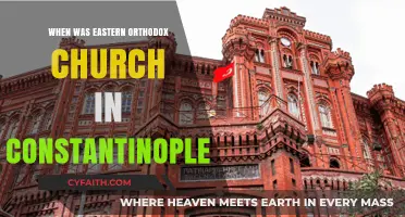 Origins of the Eastern Orthodox Church in Constantinople: A Historical Overview