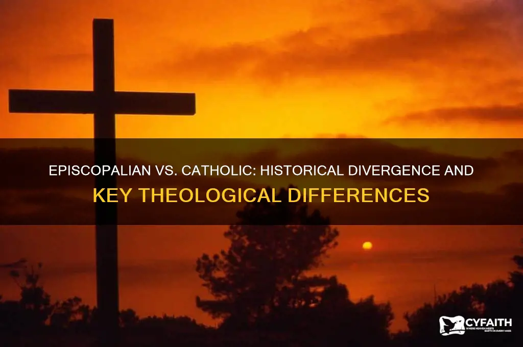 when was epicopalian vs catholic