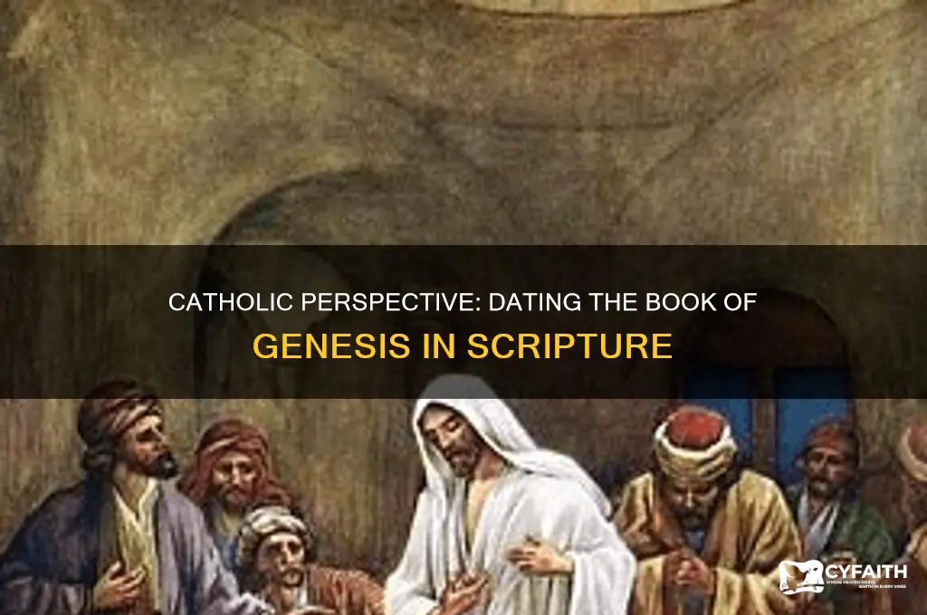 when was genesis written catholic