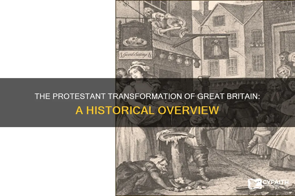when was great britain protestant