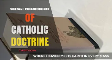 The Publication Date of the Catechism of Catholic Doctrine