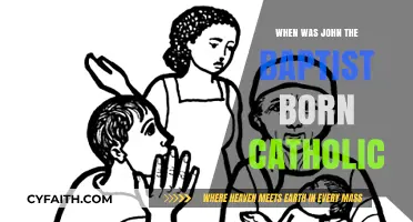 John the Baptist's Birth: Catholic Tradition and Historical Insights