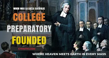 La Salle Catholic College Preparatory: A Historical Founding Date Revealed