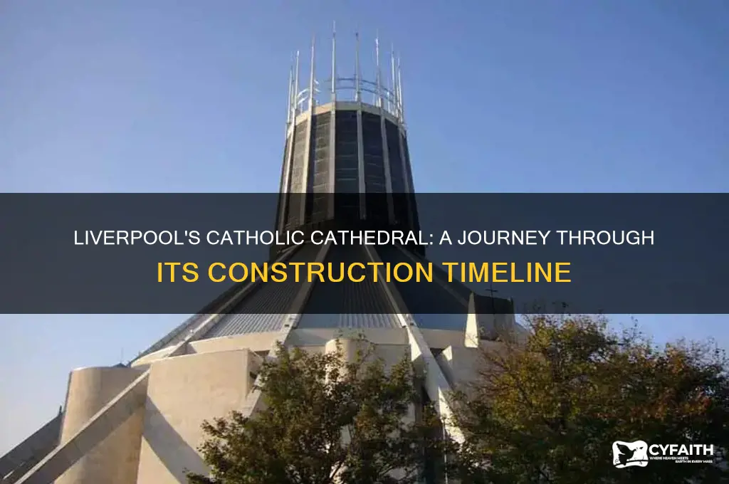 when was liverpool catholic cathedral built