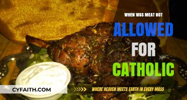 Catholic Abstinence: When and Why Meat Was Forbidden in History