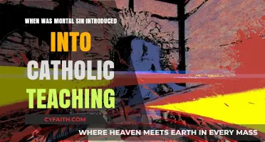 Exploring the Origins of Mortal Sin in Catholic Doctrine