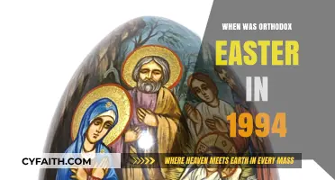 Orthodox Easter 1994: Date and Historical Significance Explained