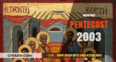 Pentecost 2003: A Look Back at the Holy Spirit's Descent